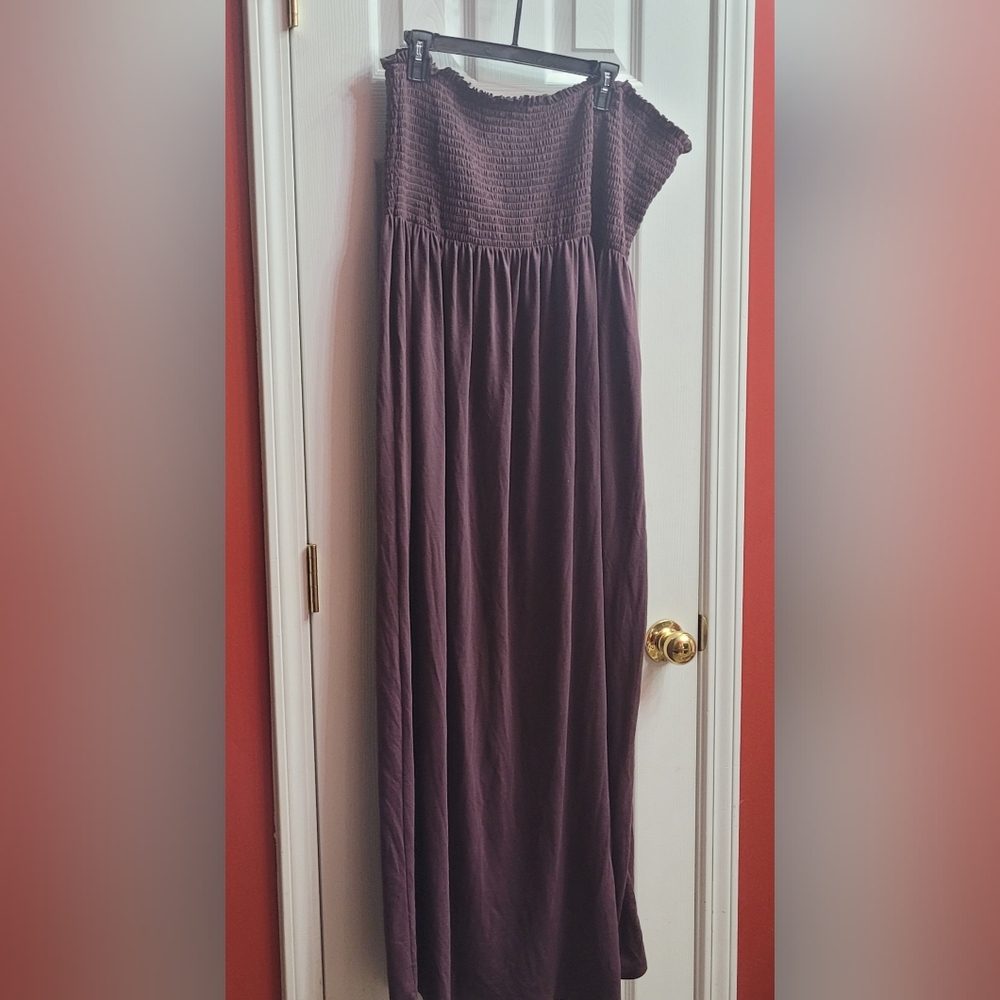 Chic Plum Maxi Dress